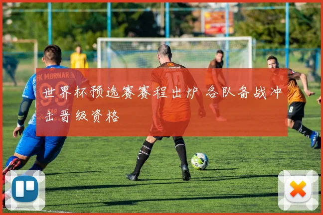 世界杯预选赛赛程出炉 各队备战冲击晋级资格